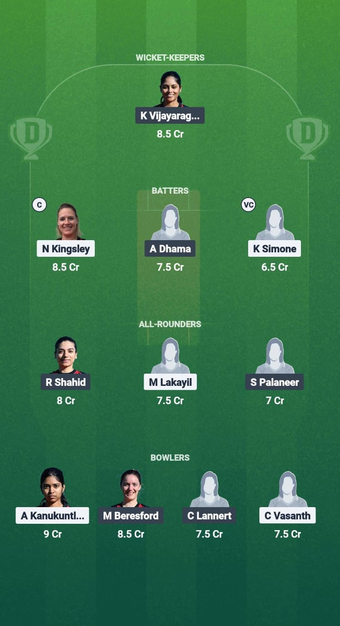 DM-W vs BWU-W Dream11 Prediction Fantasy Cricket Tips Dream11 Team ECS-W T10 Germany 2025