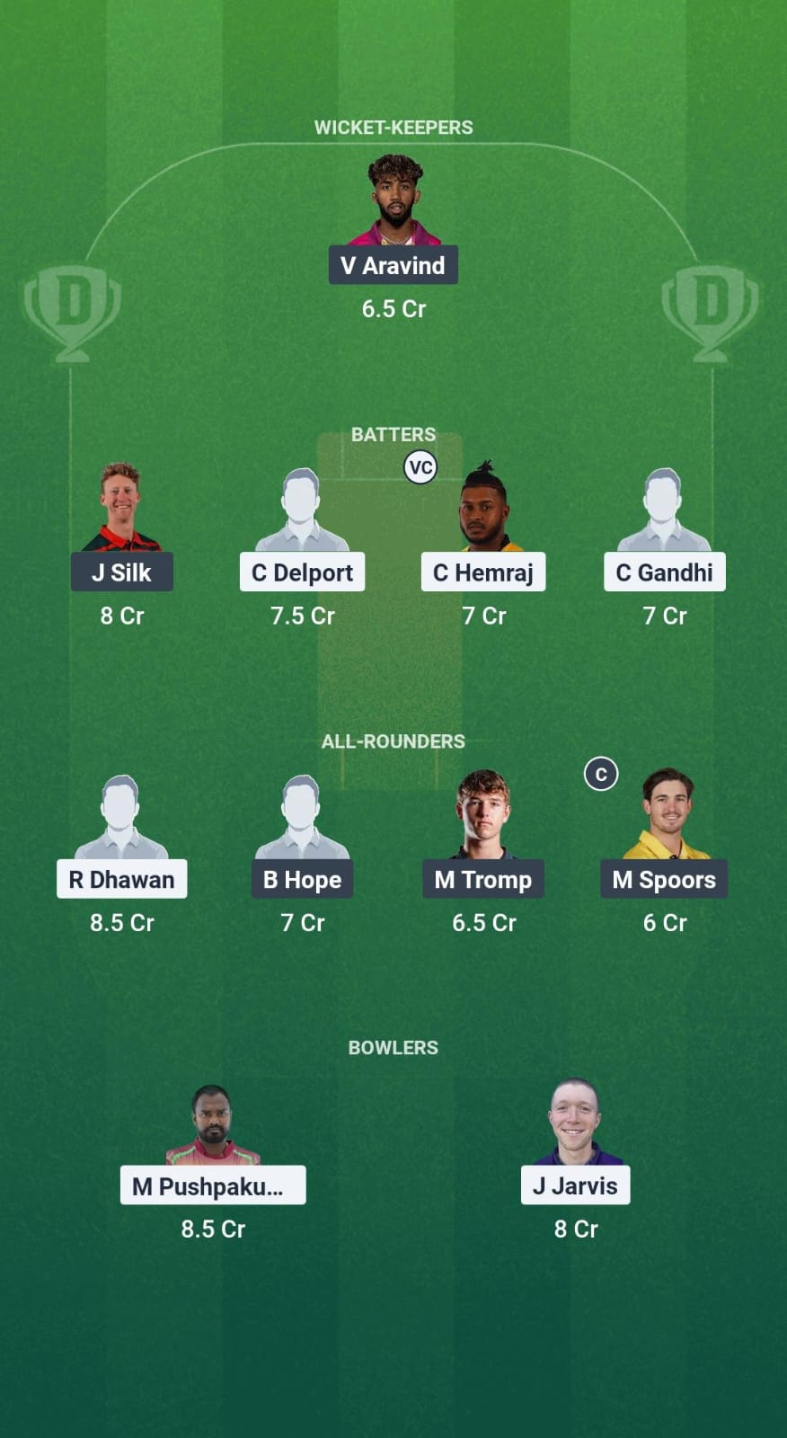 1000733759 GCF vs CBS Dream11 Prediction Fantasy Cricket Tips Dream11 Team Caribbean Max60 T10 2025