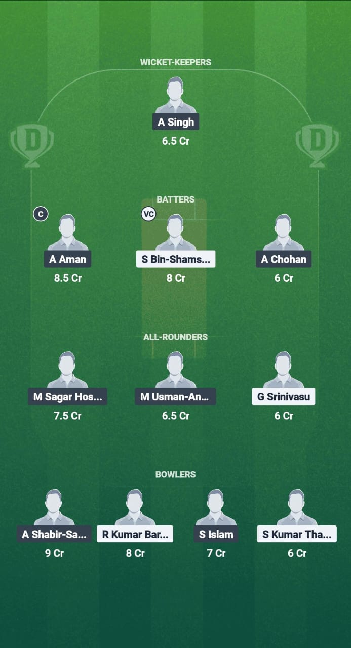 UTC vs KLG Dream11 Prediction Fantasy Cricket Tips Dream11 Team Malaysia T10 Bash 2025