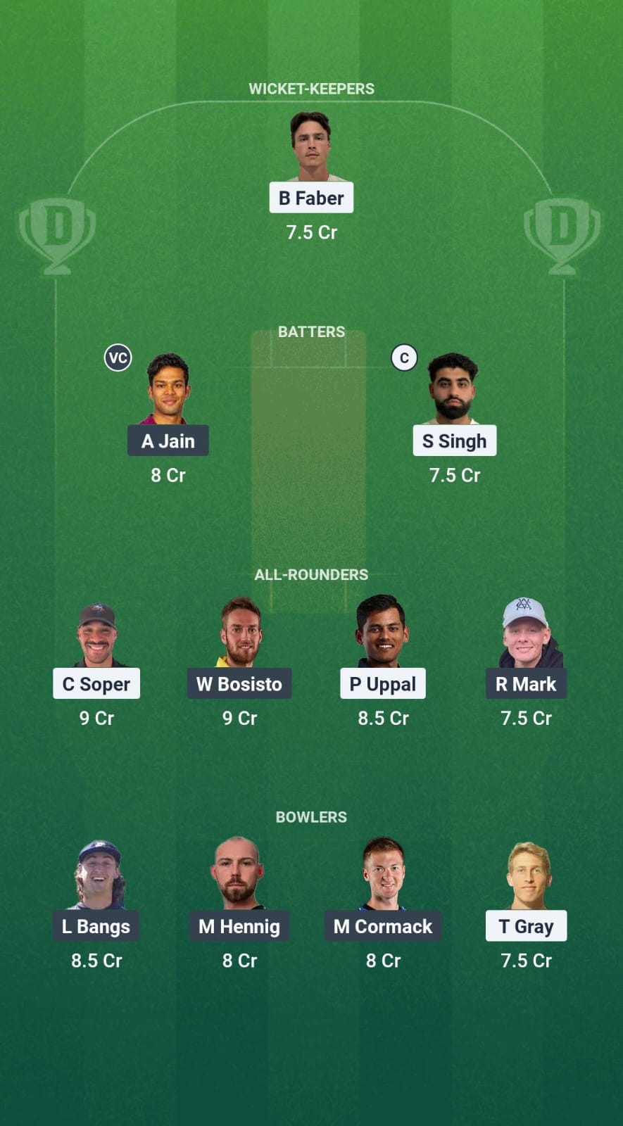 1000746601 MAR vs RCS Dream11 Prediction Fantasy Cricket Tips Dream11 Team Mackay T20 2025