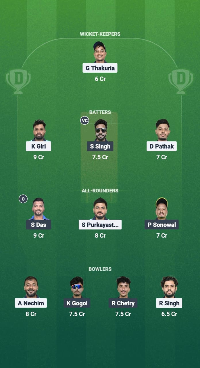 1000748849 BCC vs NBC Dream11 Prediction Fantasy Cricket Tips Dream11 Team Guwahati T20 Spring Cup 2025
