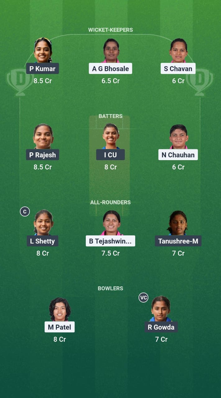 HT-W vs MD-W Dream11 Prediction Fantasy Cricket Tips Dream11 Team Karnataka Womens T20 Maharani Trophy 2025