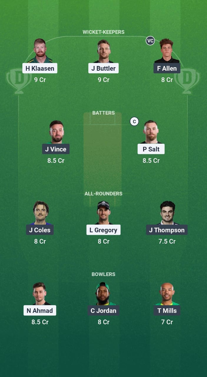 MNR vs SOB Dream11 Prediction Fantasy Cricket Tips Dream11 Team The Hundred Men 2025