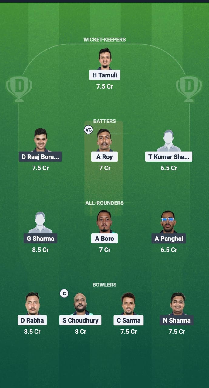 1000749522 NBC vs GTC Dream11 Prediction Fantasy Cricket Tips Dream11 Team Guwahati T20 Spring Cup 2025