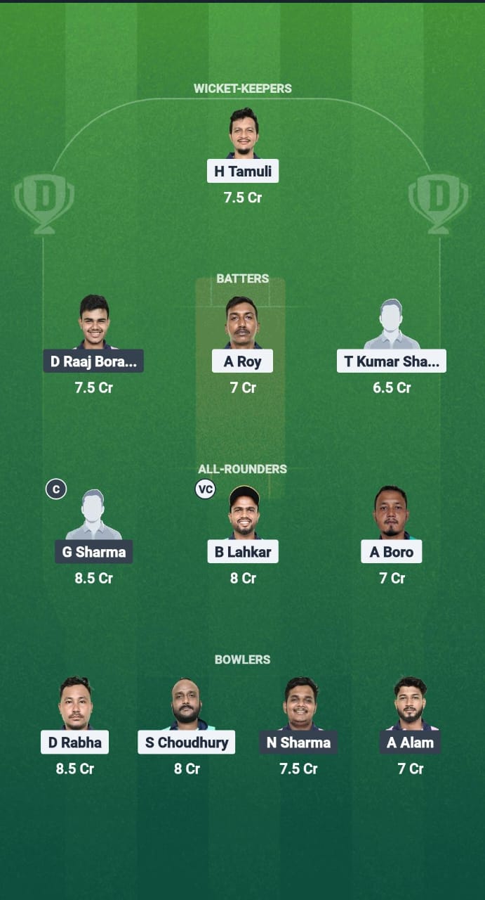 1000749525 NBC vs GTC Dream11 Prediction Fantasy Cricket Tips Dream11 Team Guwahati T20 Spring Cup 2025