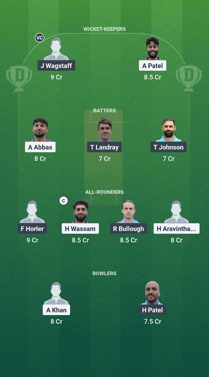 BST vs SPE Dream11 Prediction Fantasy Cricket Tips Dream11 Team ECS T10 Wimbledon 2025