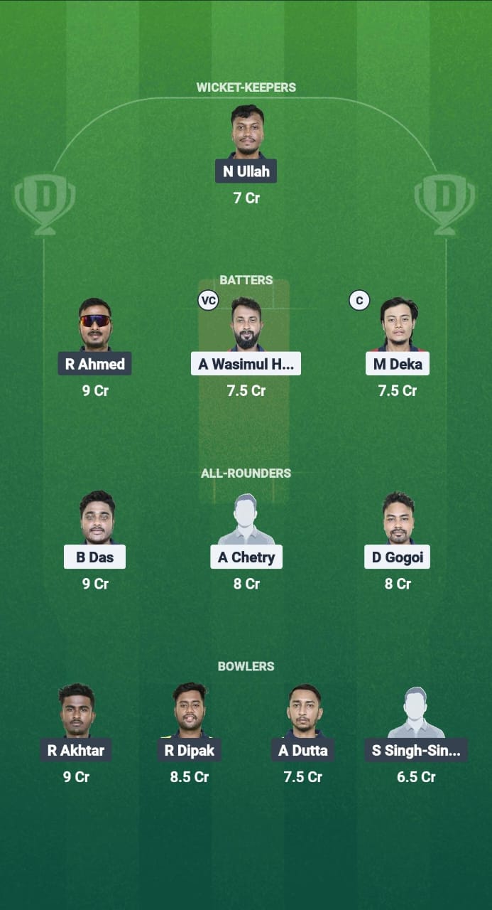 1000753684 NVR vs GUG Dream11 Prediction Fantasy Cricket Tips Dream11 Team Guwahati T20 Spring Cup 2025