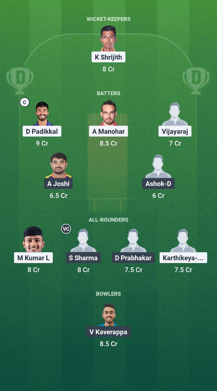 1000754690 HT vs SL Dream11 Prediction Fantasy Cricket Tips Dream11 Team Karnataka T20 Maharaja Trophy 2025