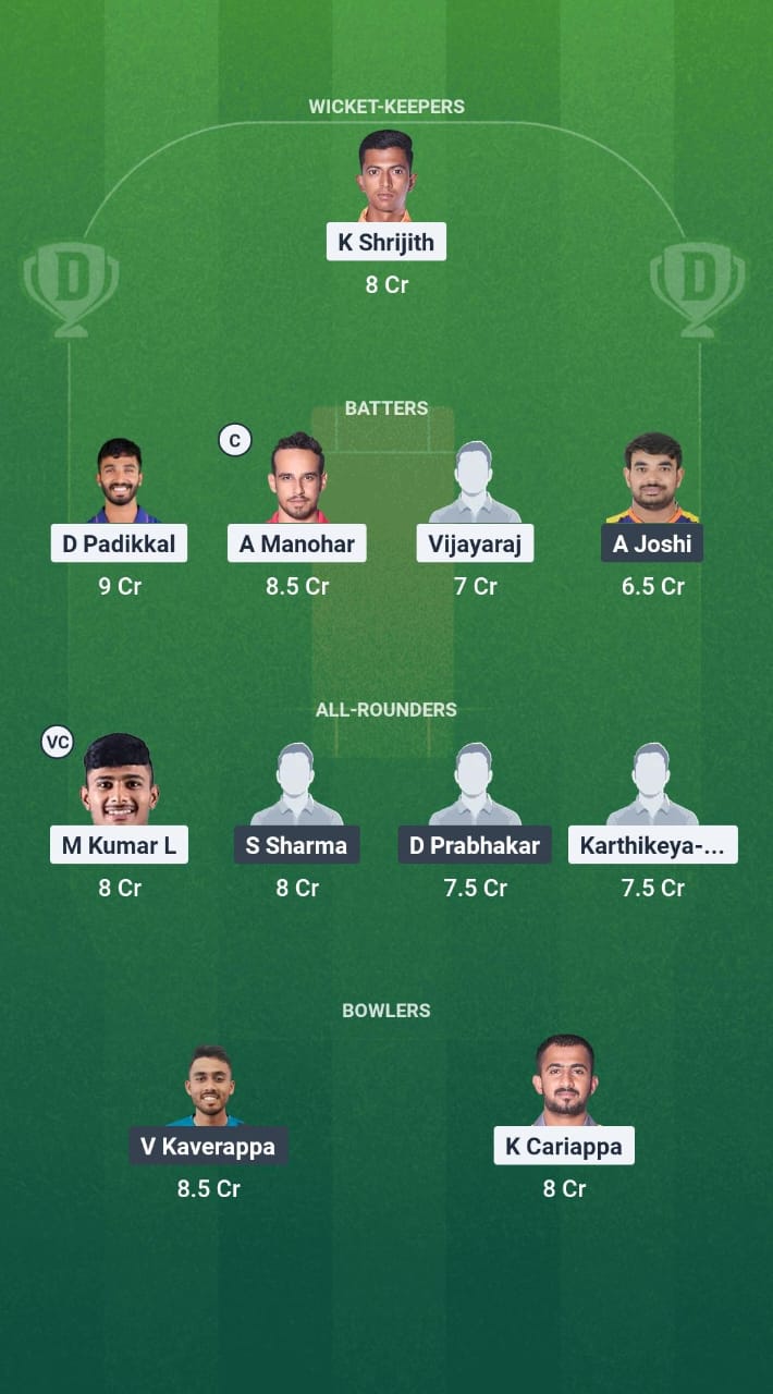 1000754694 HT vs SL Dream11 Prediction Fantasy Cricket Tips Dream11 Team Karnataka T20 Maharaja Trophy 2025