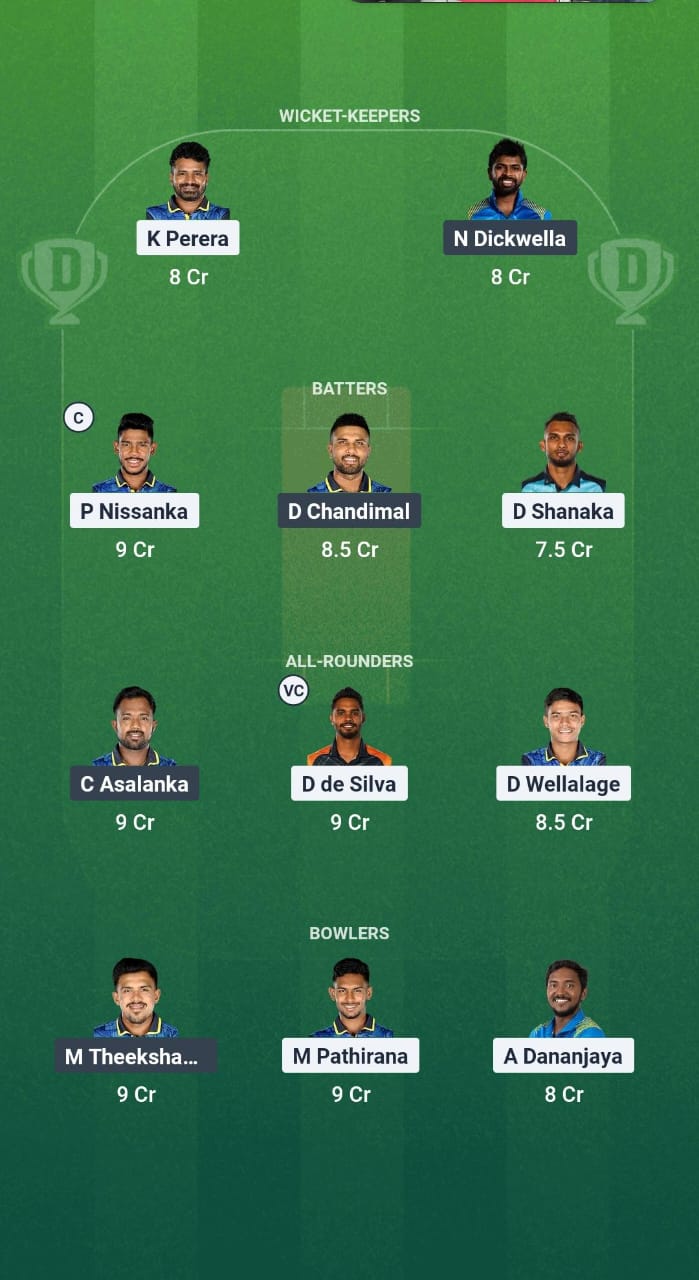 SLBL vs SLGY Dream11 Prediction Fantasy Cricket Tips Dream11 Team Sri Lanka T20 League 2025