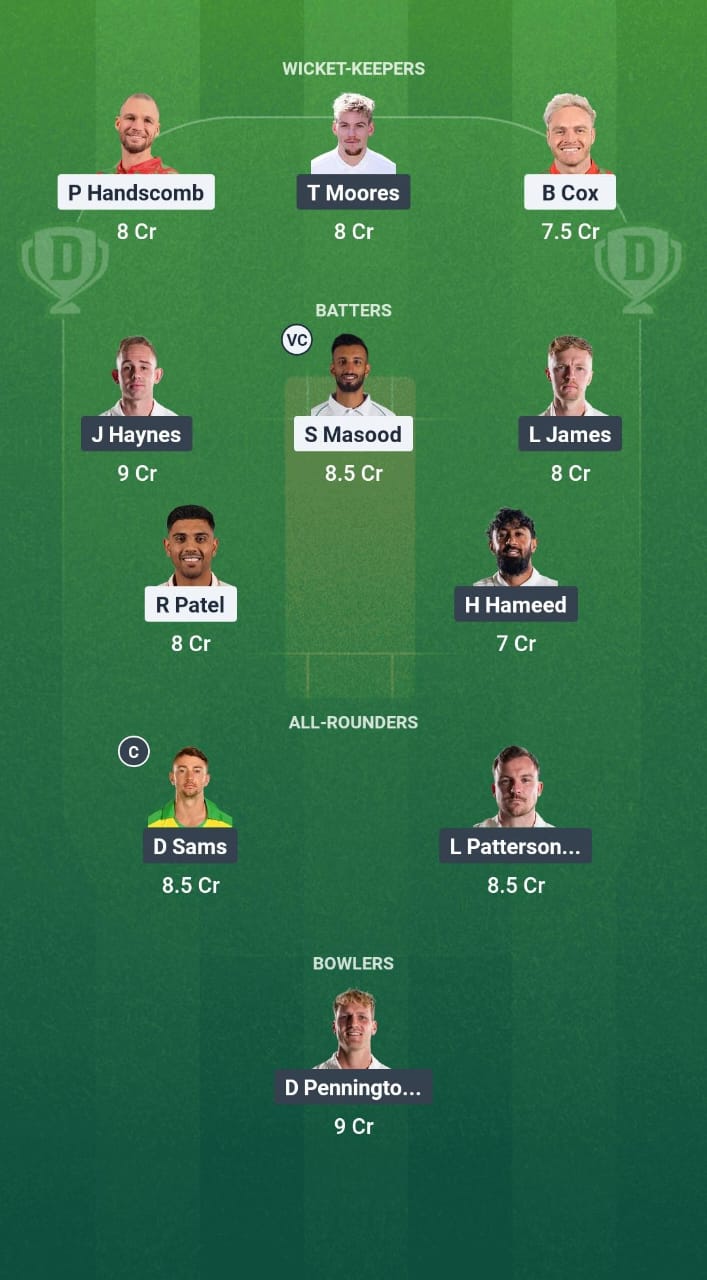 1000755443 LEI vs NOT Dream11 Prediction Fantasy Cricket Tips Dream11 Team English One Day Cup 2025