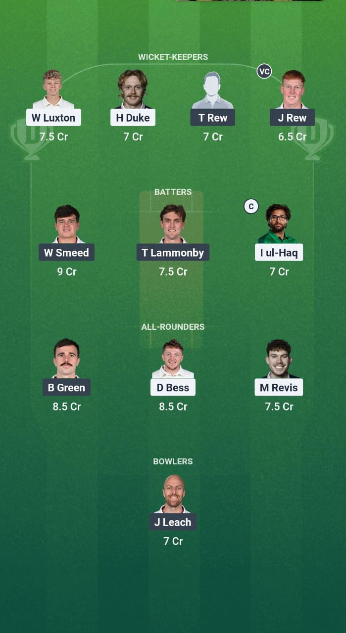 YOR vs SOM Dream11 Prediction Fantasy Cricket Tips Dream11 Team English One-Day Cup 2025