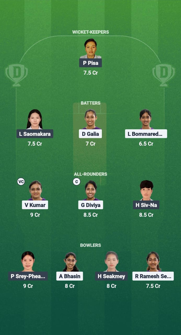 1000756603 SIN-W vs CAM-W Dream11 Prediction Fantasy Cricket Tips Dream11 Team Cambodia Women Tour of Singapore 2025