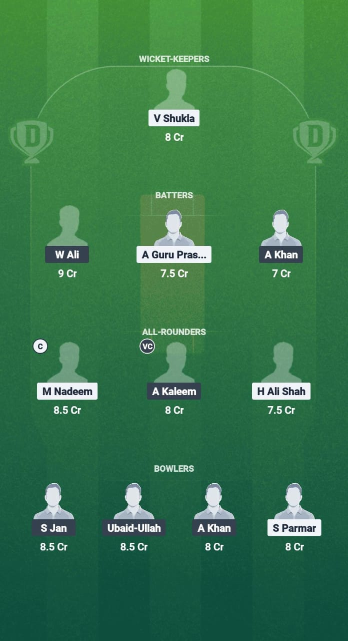 ROS vs MAT Dream11 Prediction Fantasy Cricket Tips Dream11 Team Oman D20 League 2025