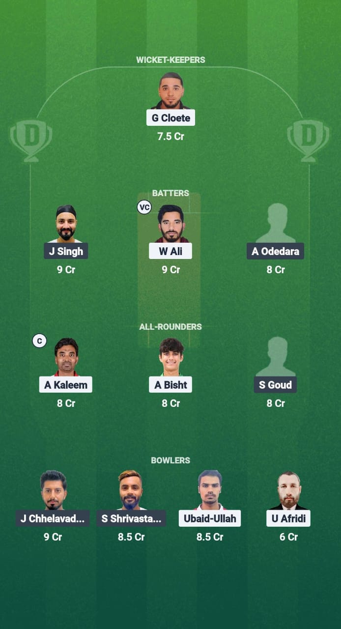 MAT vs MT Dream11 Prediction Fantasy Cricket Tips Dream11 Team Oman D20 League 2025