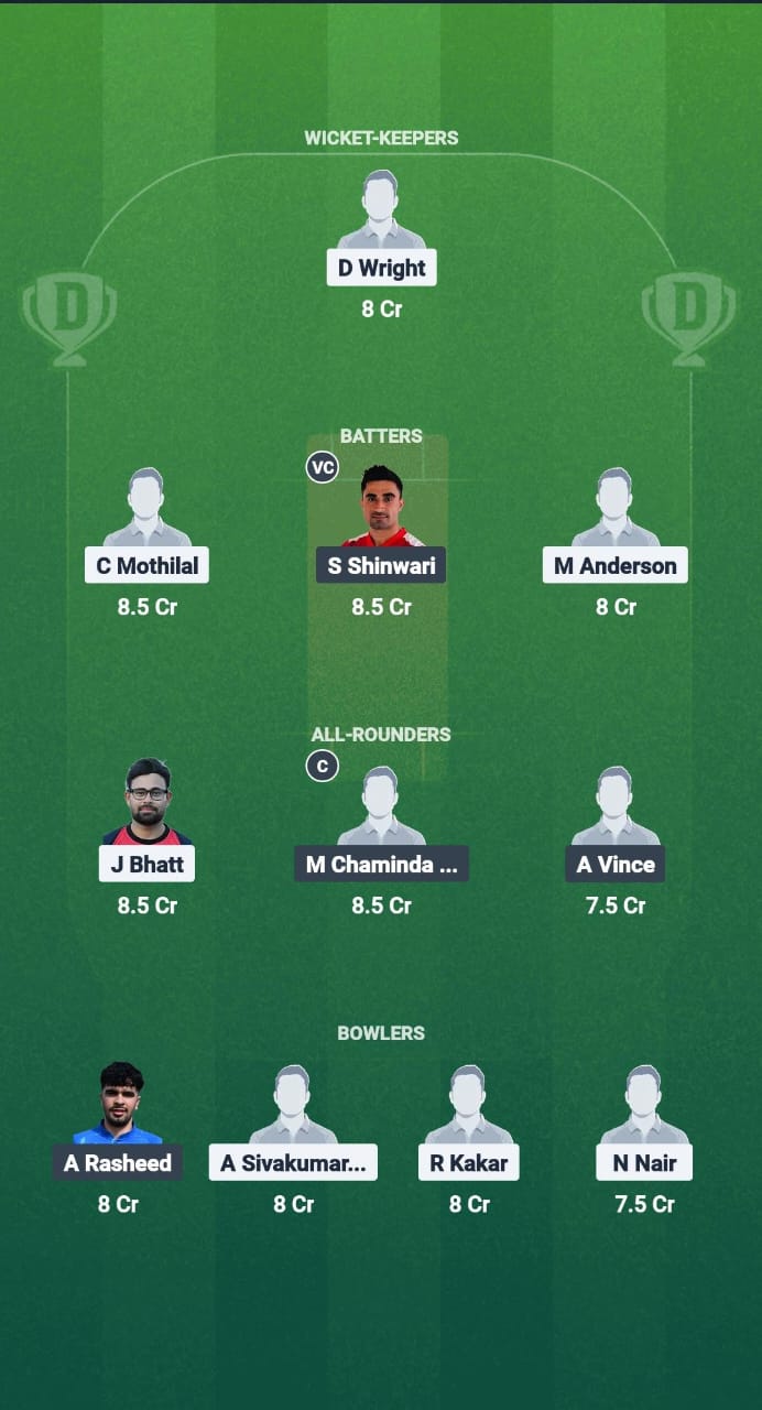 THCC vs KHTC Dream11 Prediction Fantasy Cricket Tips Dream11 Team ECS T10 Germany 2025