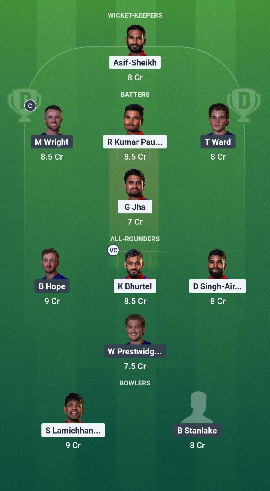 1000762826 NEP vs HHA Dream11 Prediction Fantasy Cricket Tips Dream11 Team Australian T20 Top End Series 2025