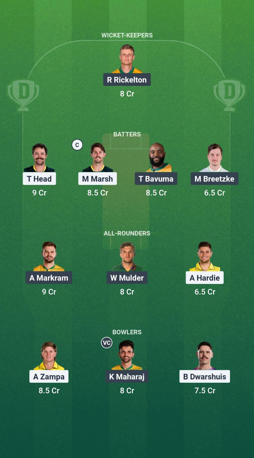 1000764202 AUS vs SA Dream11 Prediction Fantasy Cricket Tips Dream11 Team South Africa Tour of Australia 2025
