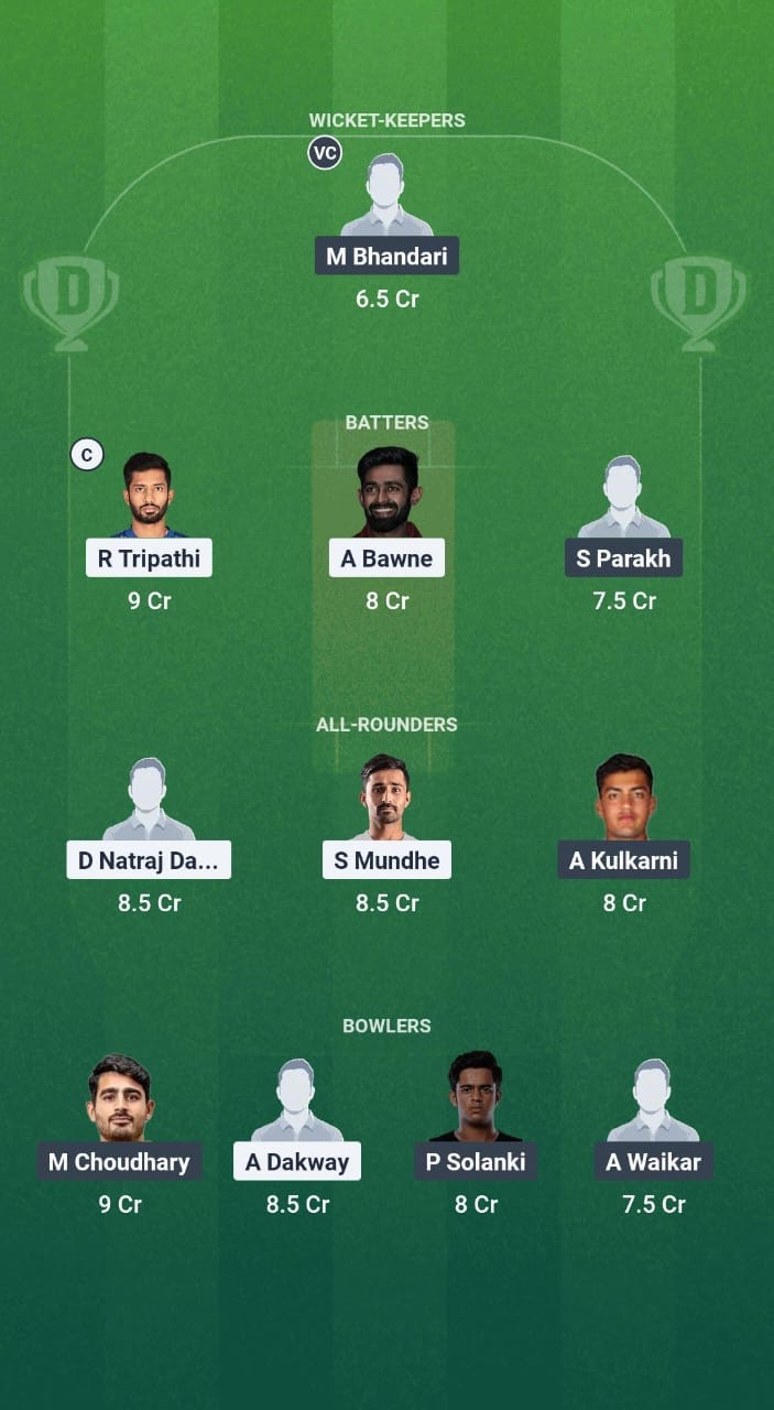 KT vs ENT Dream11 Prediction Fantasy Cricket Tips Dream11 Team Maharashtra T20 Premier League