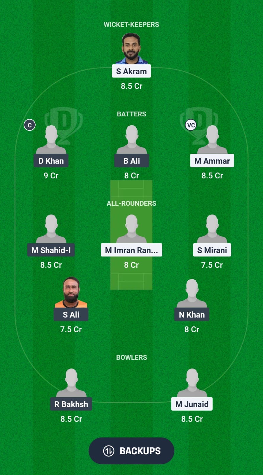 BHW vs DMJ Dream11 Prediction Fantasy Cricket Tips Dream11 Team Pakistan Domestic Cup T20