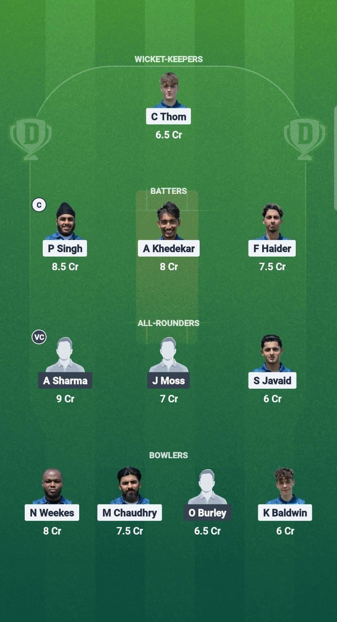 23fdd6f6 958a 4449 9b21 9db981165785 CFS vs HAV Dream11 Prediction Fantasy Cricket Tips Dream11 Team ECS T10 Hornchurch