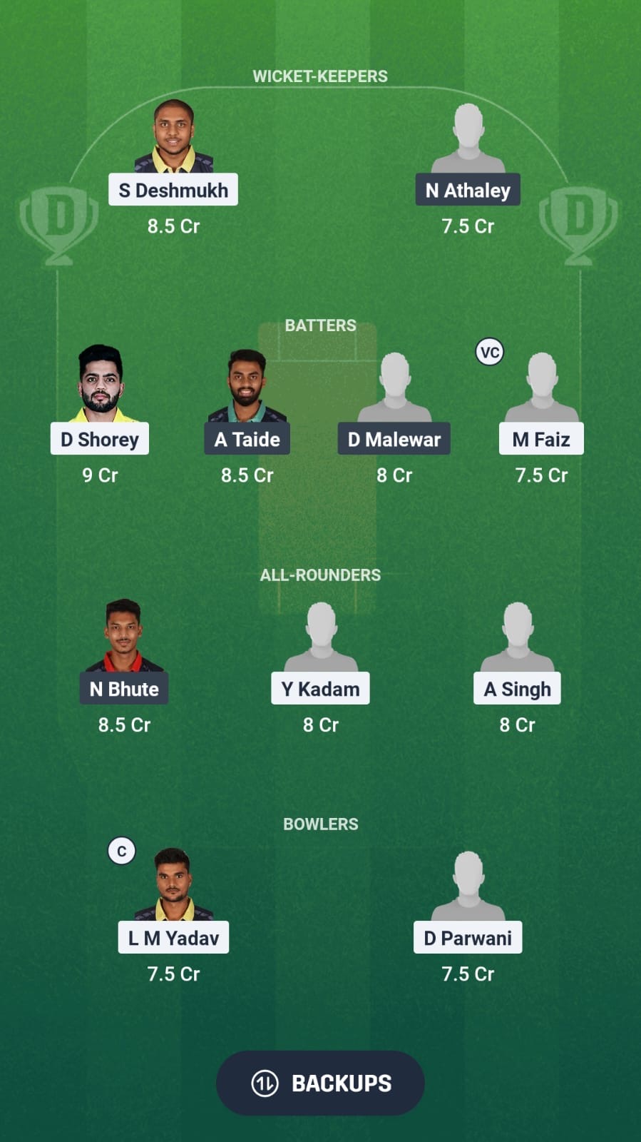 2956edee 1222 4543 Bfb1 57a97923da28 PAS vs BHR Dream11 Prediction Fantasy Cricket Tips Dream11 Team Vidarbha Pro T20 League