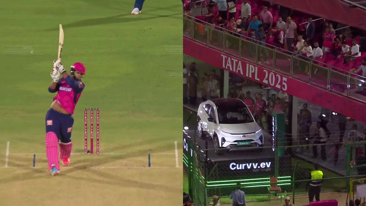 14 Year Old Vaibhav Suryavanshi Starts His IPL Career By Smacking A Six
