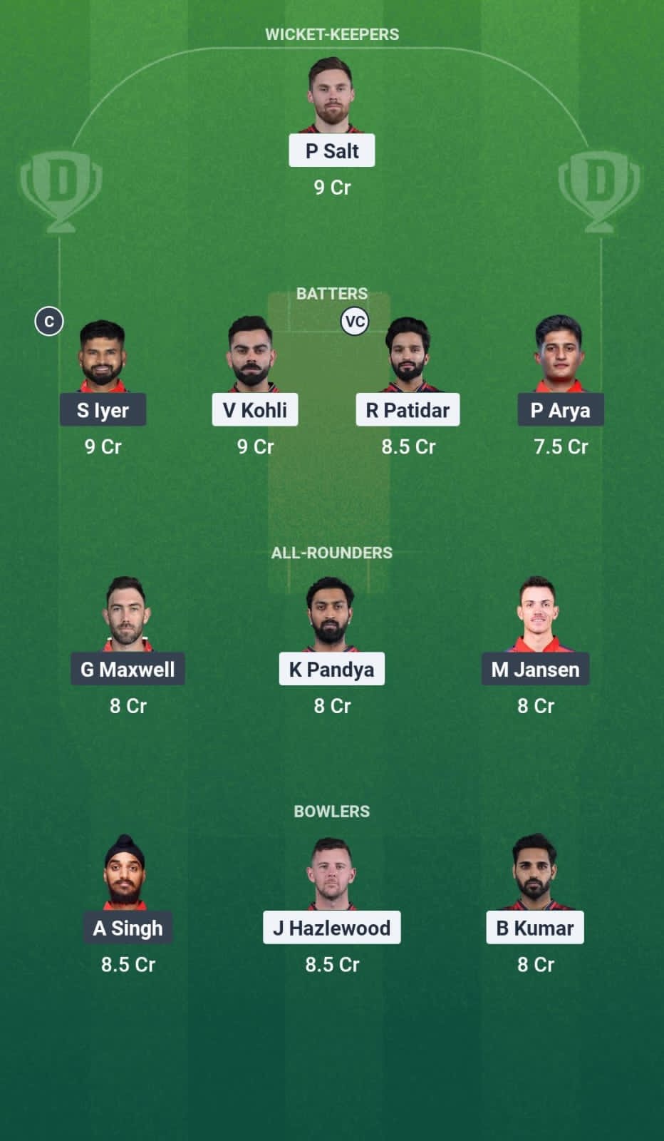598ec359 91c0 47db B74c F9db63c926f1 RCB vs PBKS Dream11 Prediction Fantasy Cricket Tips Dream11 Team IPL 2025