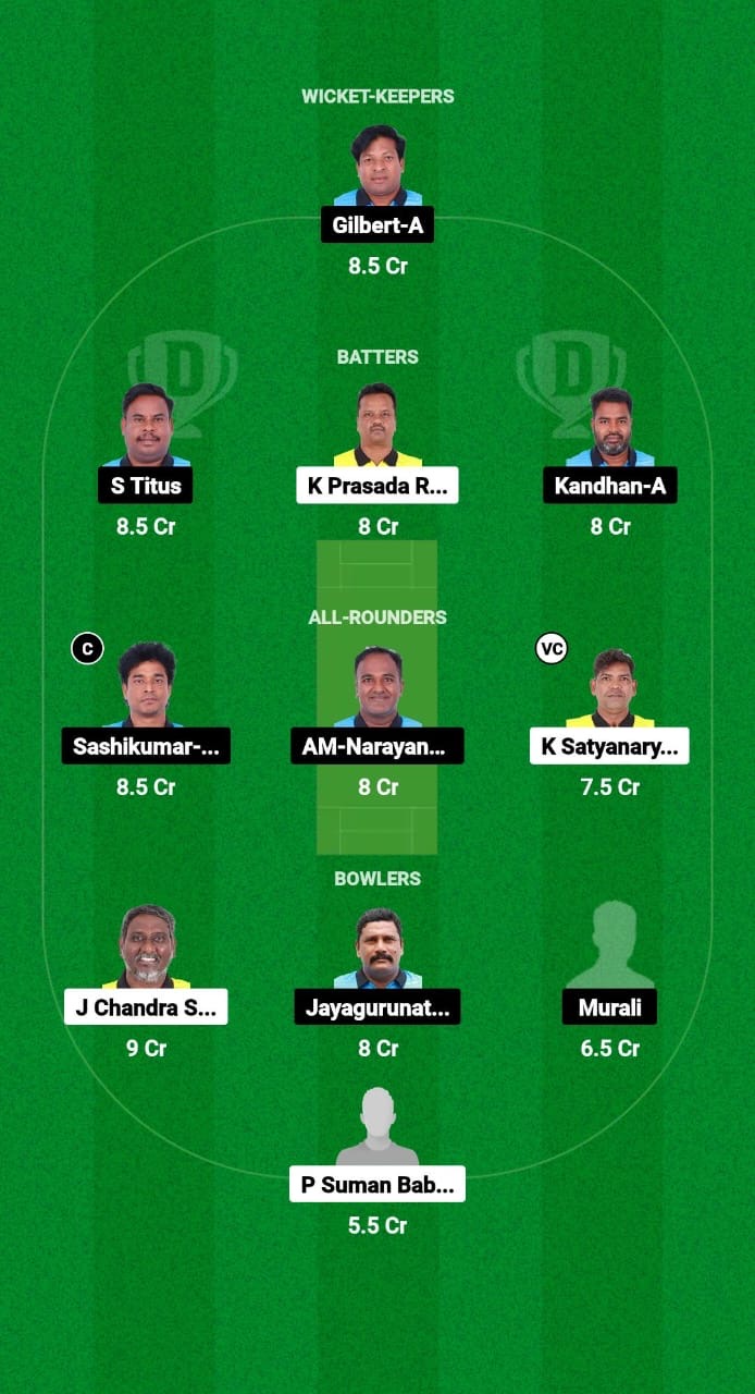 YXI vs PNXI Dream11 Prediction Fantasy Cricket Tips Dream11 Team Pondicherry T10