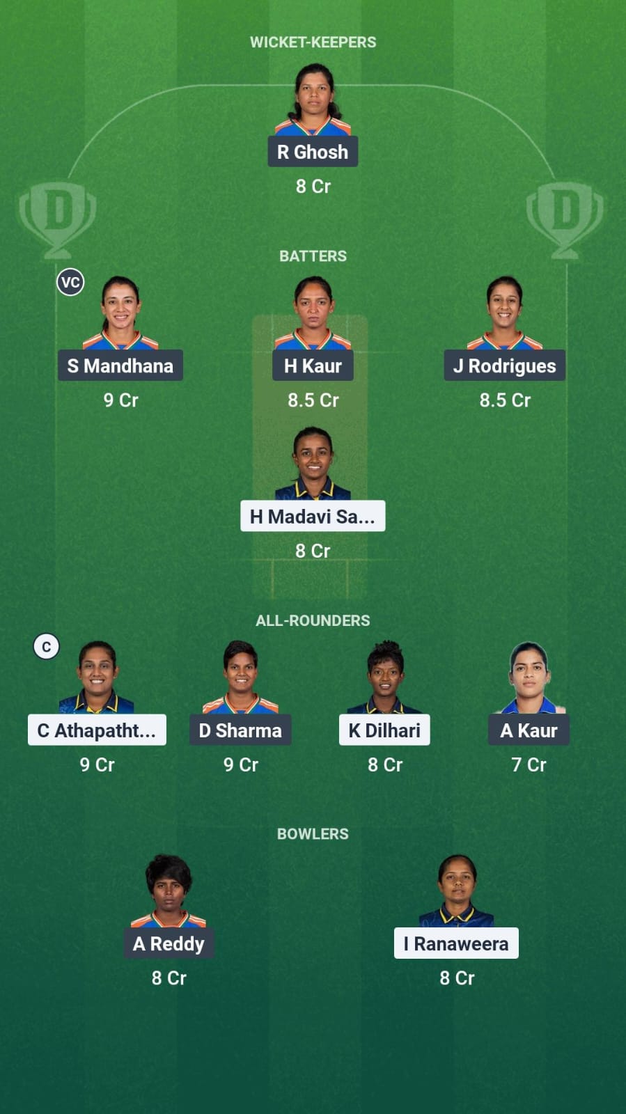 SL-W vs IN-W Dream11 Prediction Fantasy Cricket Tips Dream11 Team Women’s ODI TriSeries