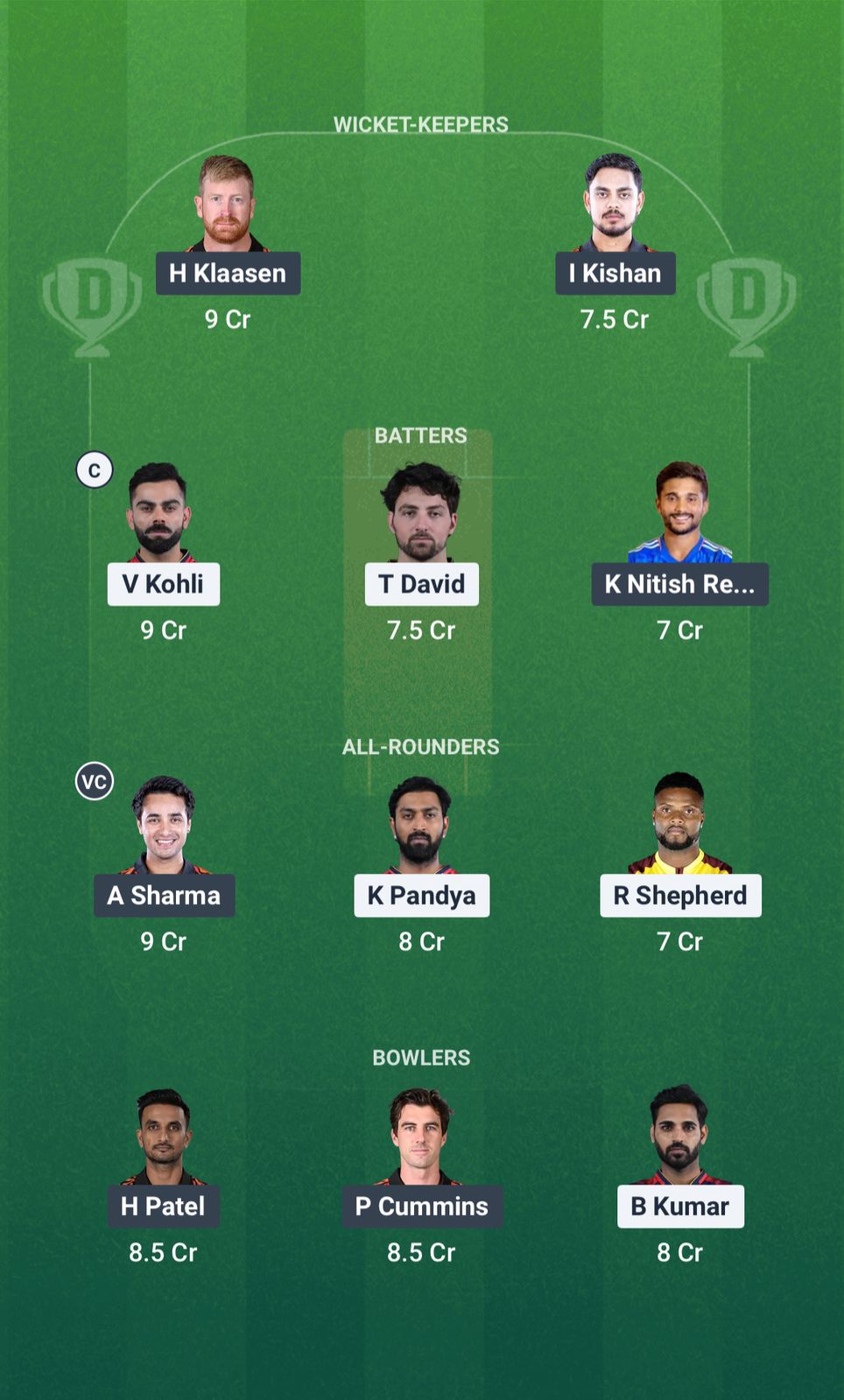 63137c8f 2f9d 4b88 Beec 93f23515d73a RCB vs SRH Dream11 Prediction Fantasy Cricket Tips Dream11 Team IPL 2025