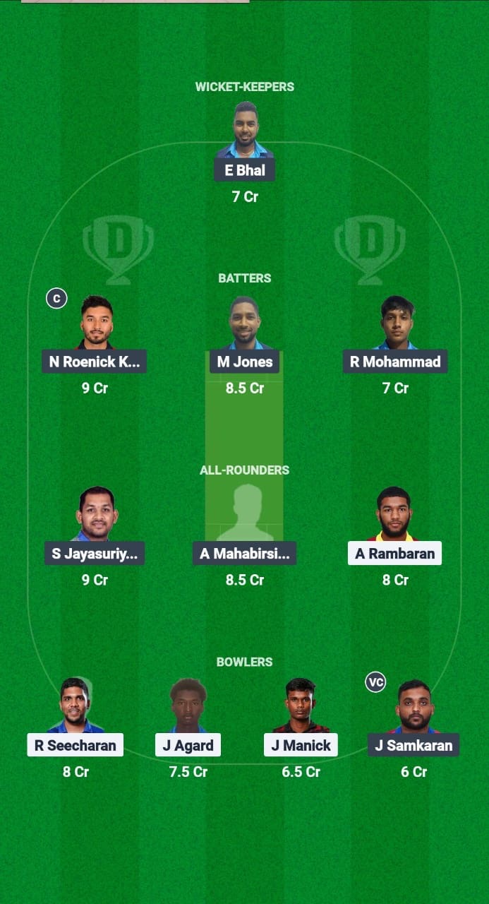 MEC vs PVU Dream11 Prediction Fantasy Cricket Tips Dream11 Team Trinidad T20 Premiership