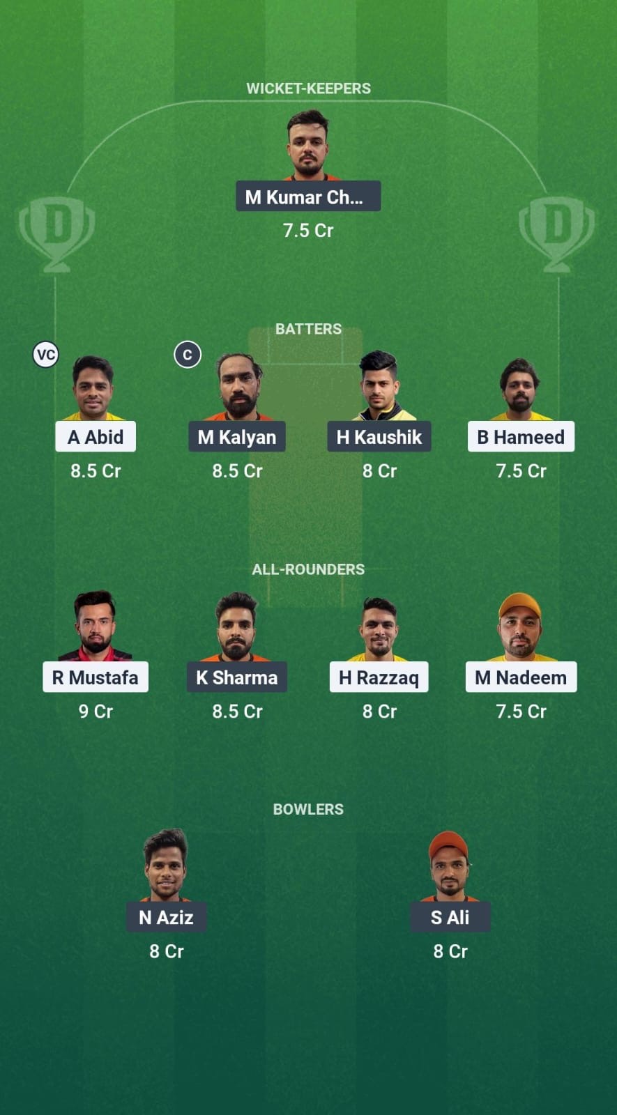 ABD vs FUJ Dream11 Prediction Fantasy Cricket Tips Dream11 Team Emirates D10