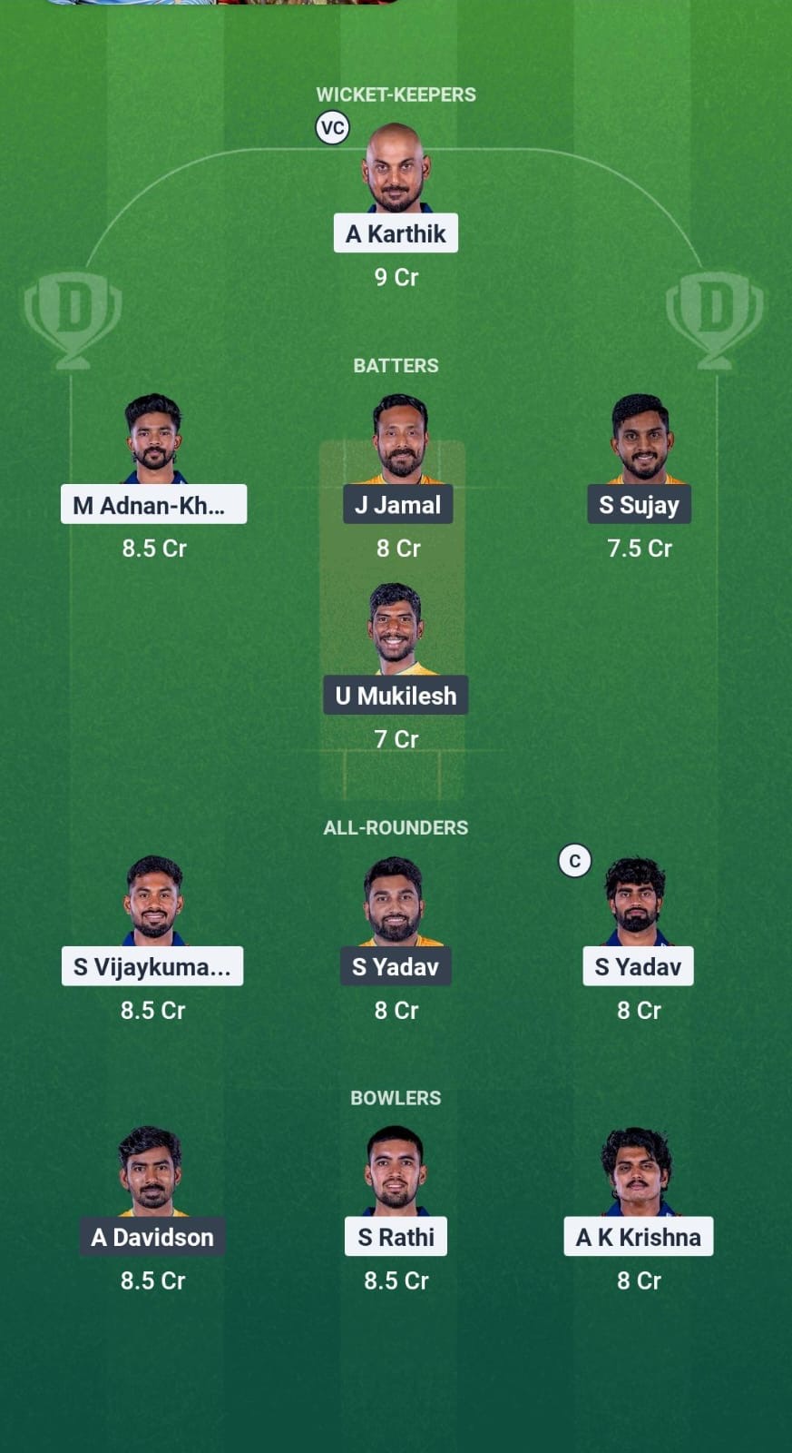 88441c99 D459 4f3d B6e1 B7765f5294a7 NRK vs TGC Dream11 Prediction Fantasy Cricket Tips Dream11 Team TNPL T20
