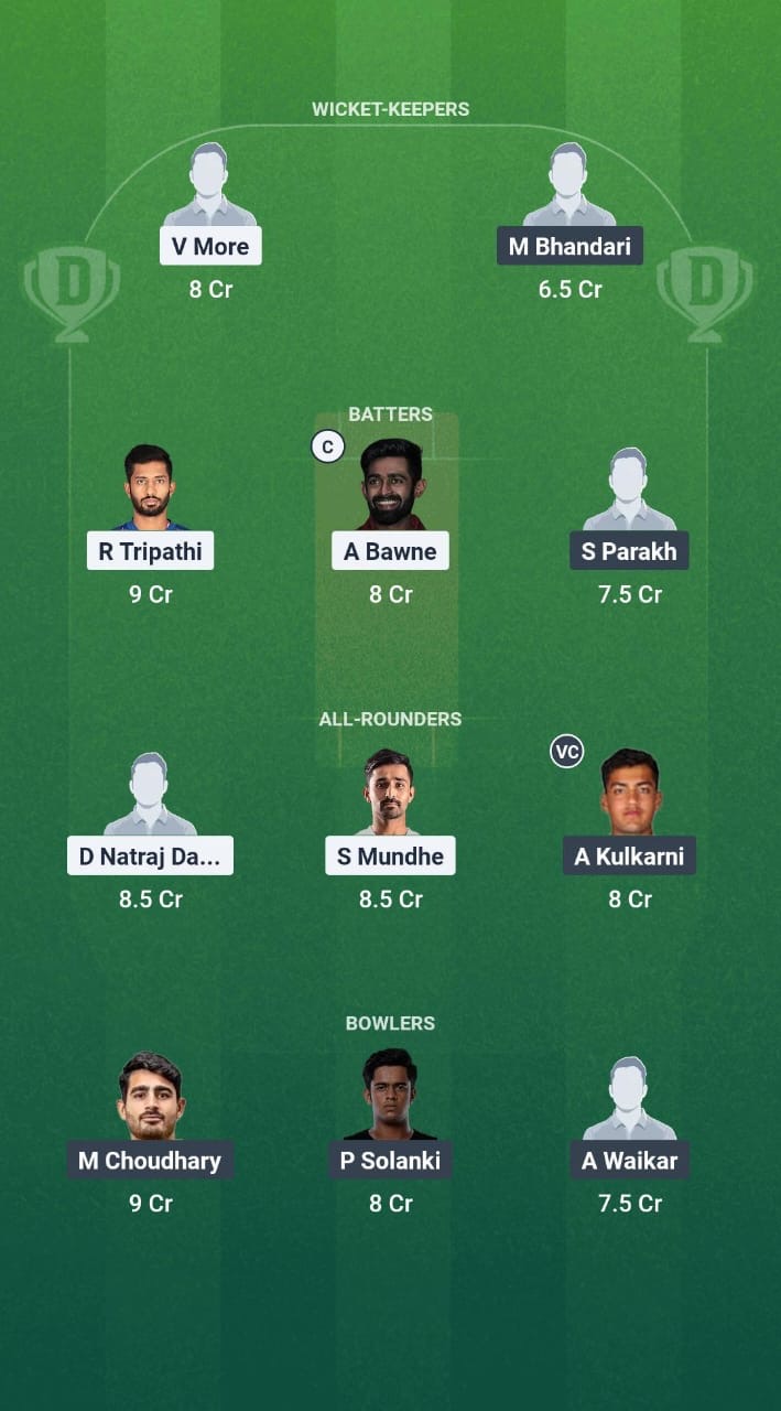 KT vs ENT Dream11 Prediction Fantasy Cricket Tips Dream11 Team Maharashtra T20 Premier League