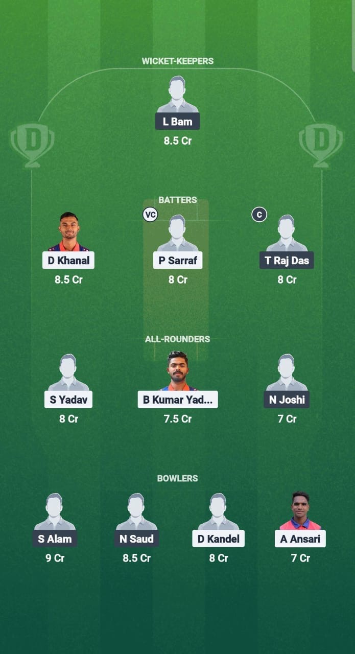 NBS vs BCCA Dream11 Prediction Fantasy Cricket Tips Dream11 Team Nepal T10