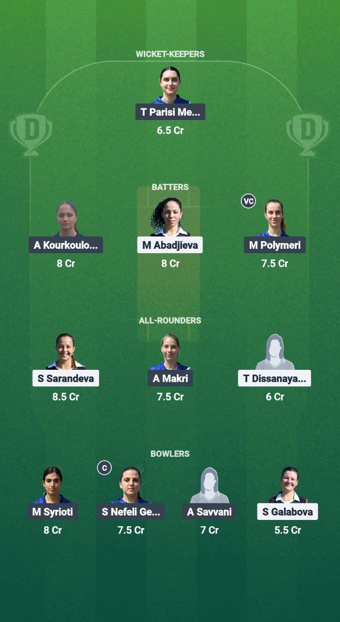 9cad3ef8 3e59 487d 9508 E411ddc7fff1 BUL-W vs GRE-W Dream11 Prediction Fantasy Cricket Tips Dream11 Team ECN T20I W Bulgaria