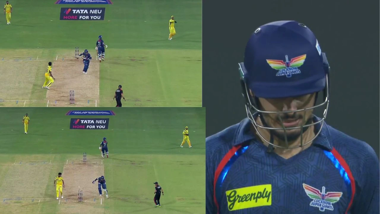 Abdul Samad Run Out By MS Dhoni