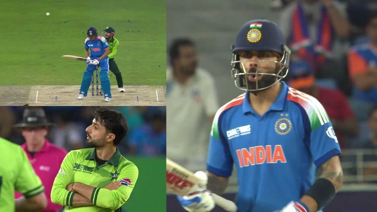 Abrar Ahmed Castles Shubman Gill Leaves Virat Kohli Shocked
