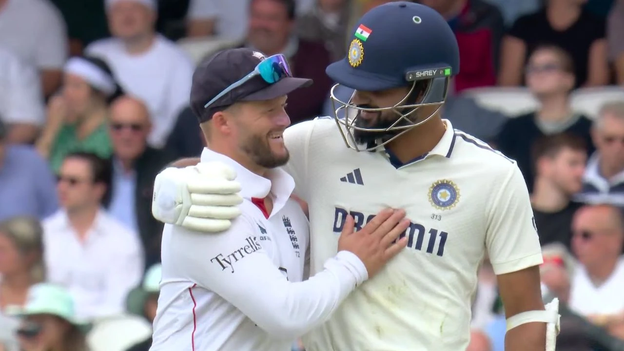 Akash Deep Ben Duckett Send Off On Day 3