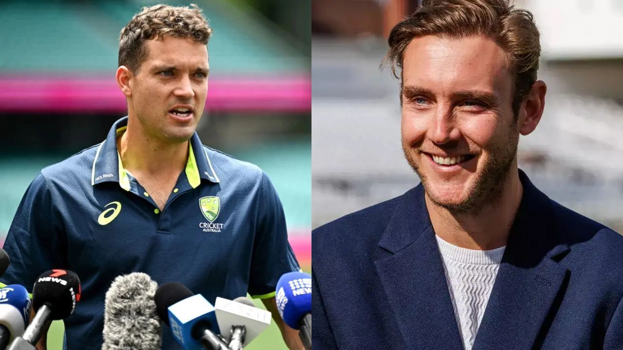 Alex Carey And Stuart Broad