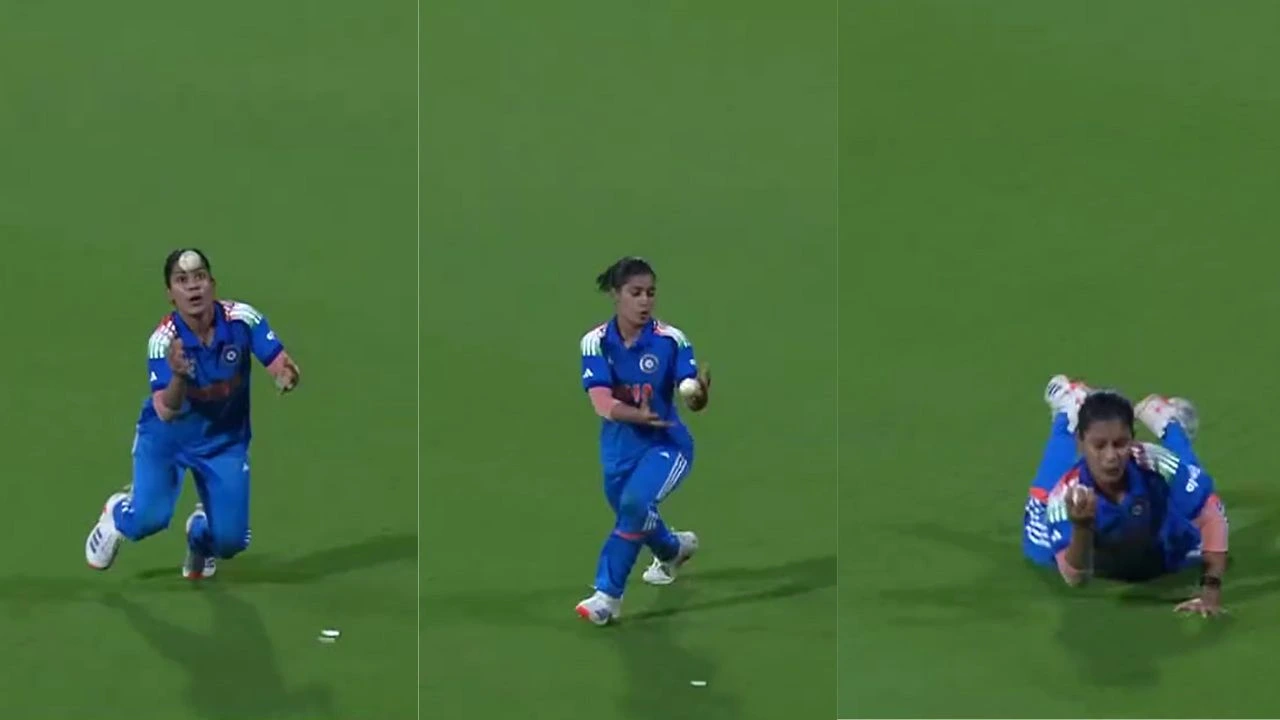 Amanjot Kaur Grabs Greatest Catch In Women S Cricket History As Deepti Sharma Dismisses Laura Wolvaardt In World Cup Final