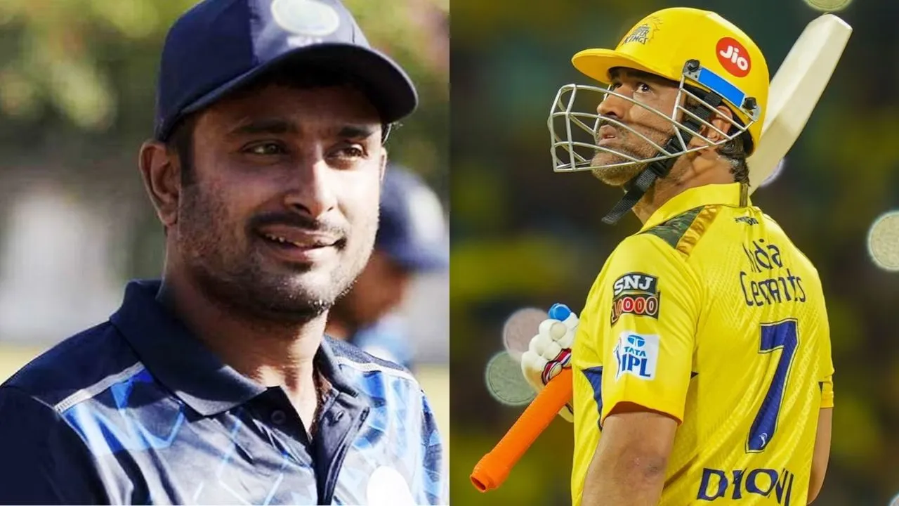Ambati Rayudu And MS Dhoni