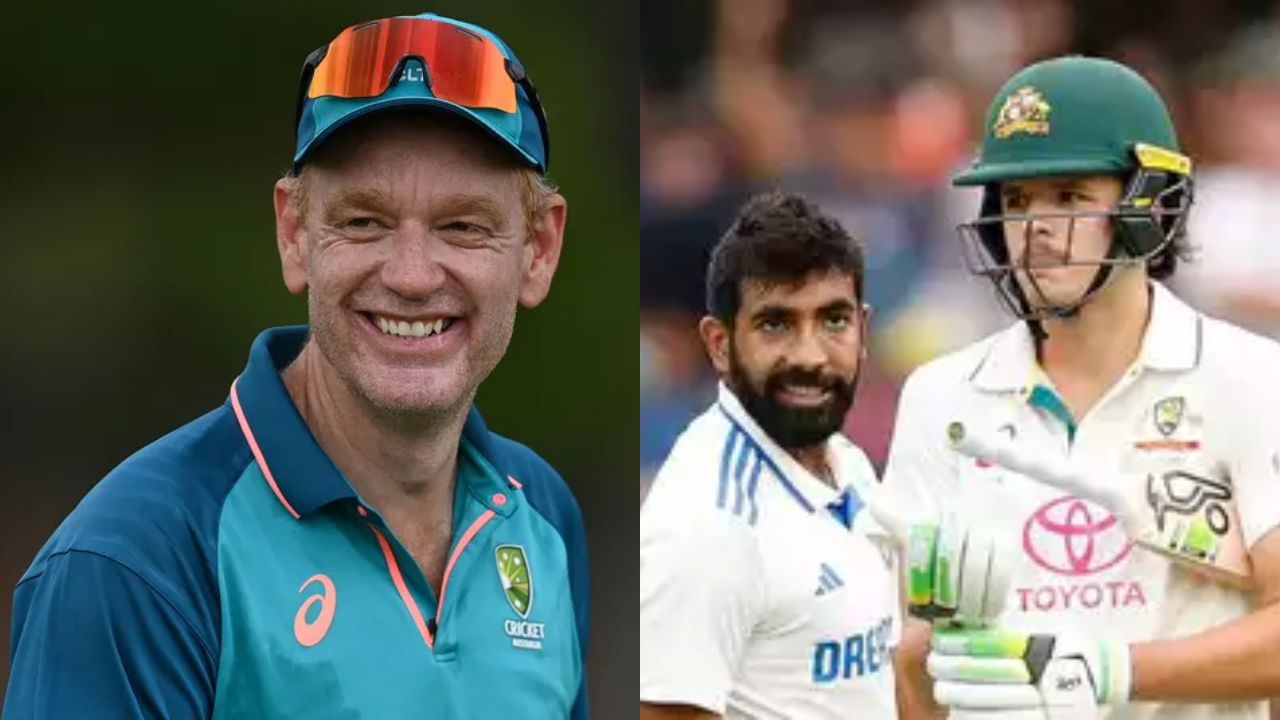 Andrew McDonald Jasprit Bumrah Sam Konstas