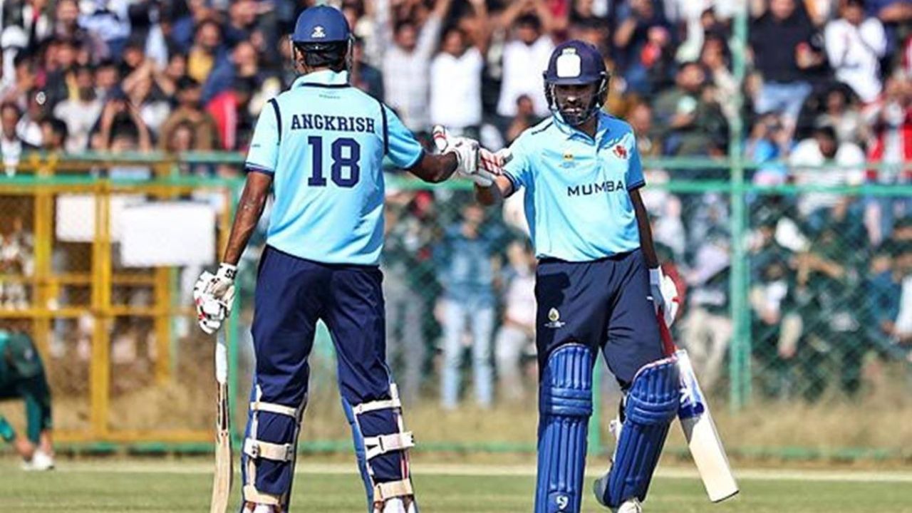 Angkrish Raghuvanshi And Rohit Sharma