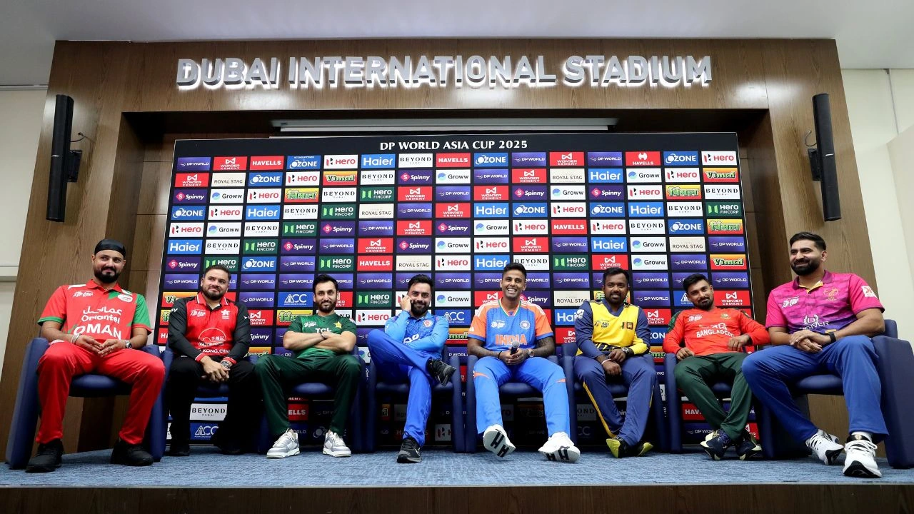 Rashid Khan, Charith Asalanka Asia Cup 2025 Captains