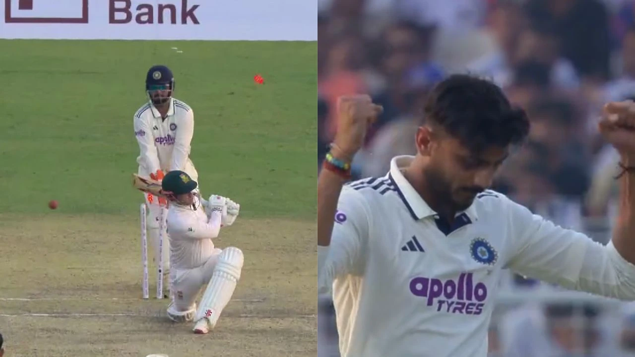 Kyle Verreynne throws away his wicket with rash shot as Axar Patel rattles his stumps in Kolkata