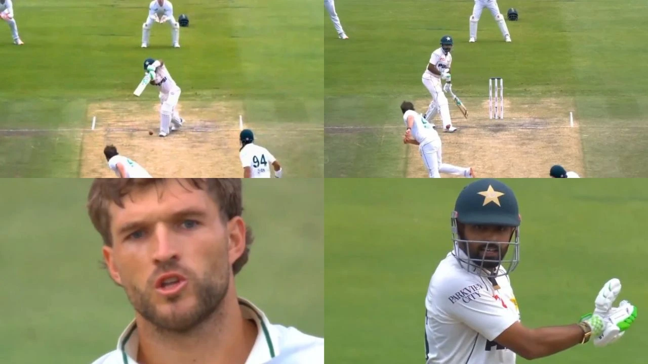 Babar Azam Engages In Heated Argument With Wiaan Mulder