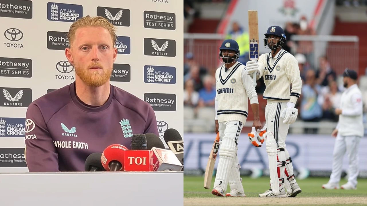 Ben Stokes Ravindra Jadeja Washington Sundar
