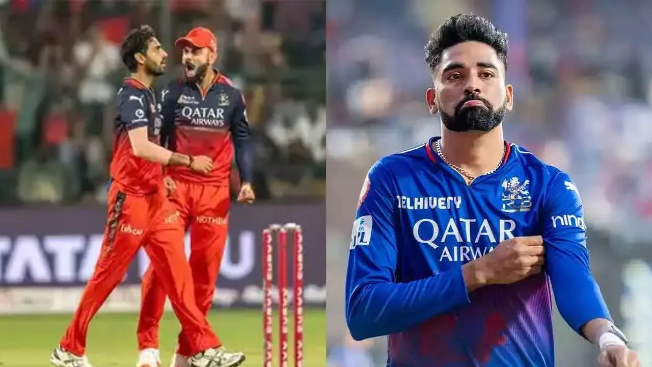 Bhuvneshwar Kumar Mohammed Siraj